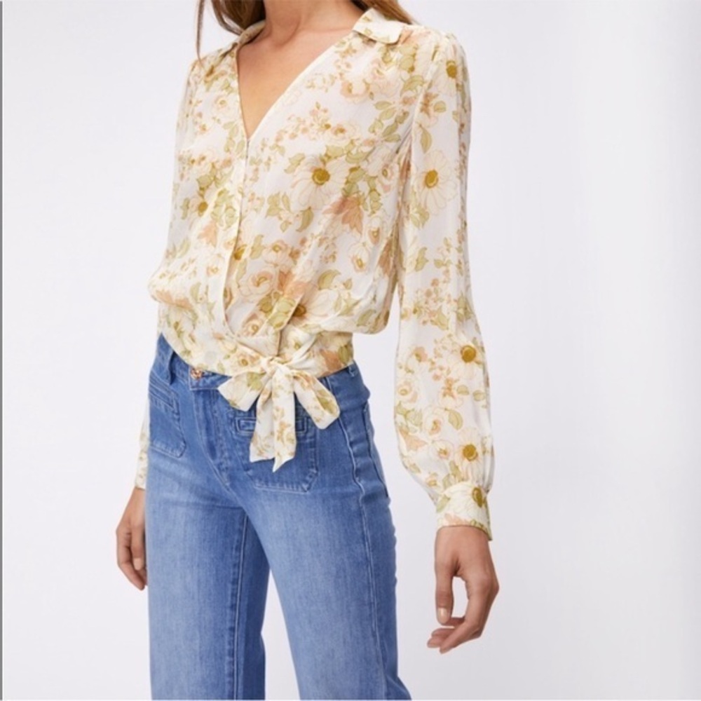 NWT PAIGE Juna blouse